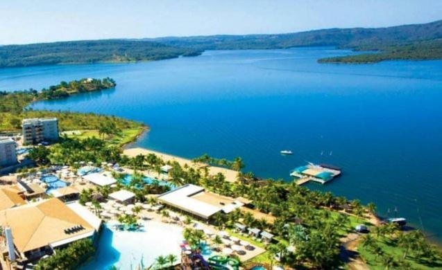 Resort Marina Flat & Nautica Caldas Novas Exterior photo